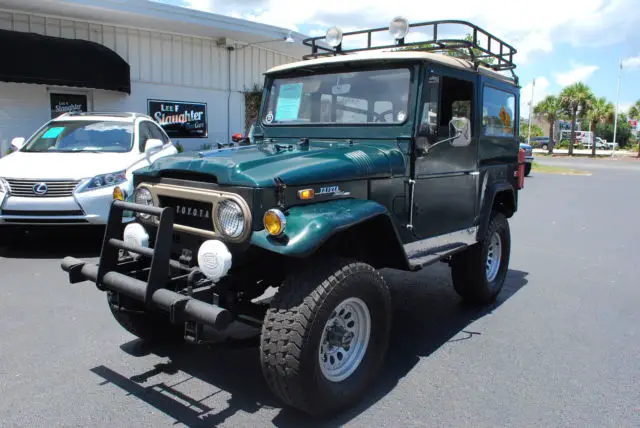 fj40, lifted, hard top, safari rack, hella lights, many new parts and interior