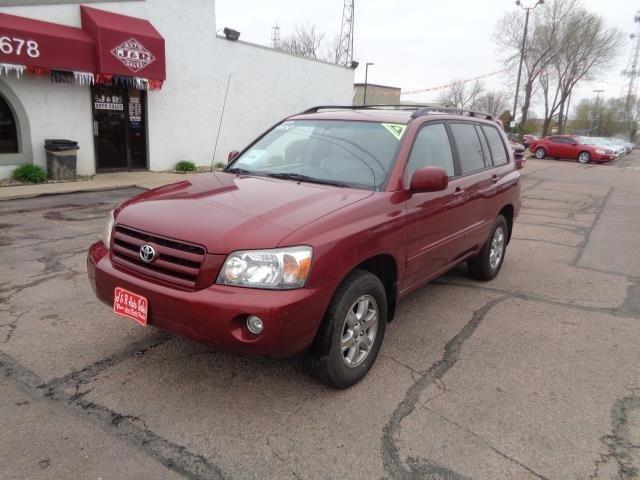 used 2007 toyota highlander 4wd v6 w/ 3rd row sioux falls, sd 57104 for sale in sioux falls, south dakota