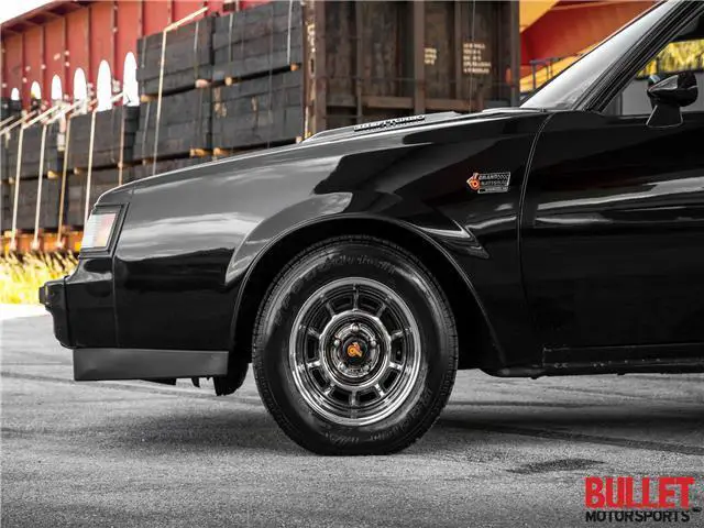 1987 buick grand national, black, 54k miles, investment with all docs!