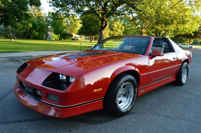 beautiful mostly original survivor 1985 chevrolet camaro iroc-z t-top a/c nice