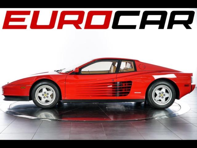 1990 ferrari testarossa - factory paint, collector car in showroom condition