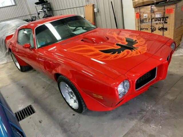 1973 pontiac trans am 0 buccaneer red coupe 455 v8 3 speed automatic