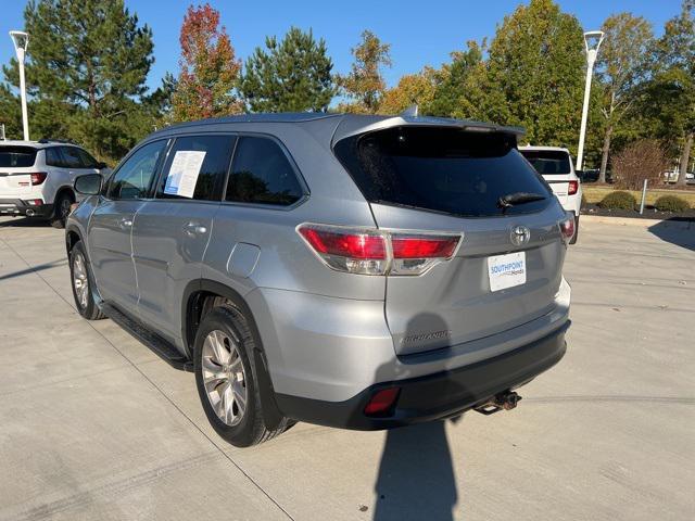 2014 toyota highlander xle