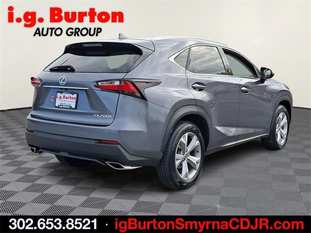 2017 lexus nx 200t base