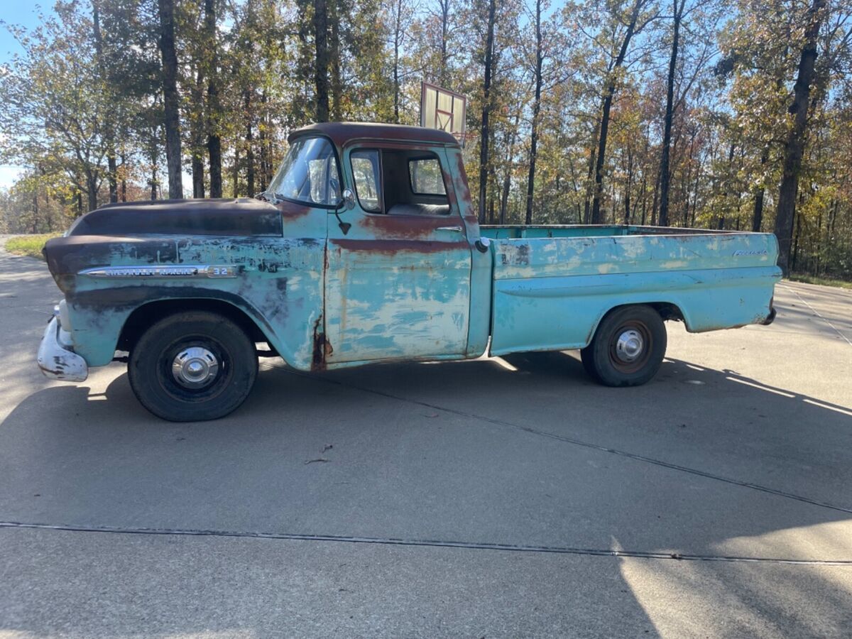 1959 chevrolet apache fleetside pickup