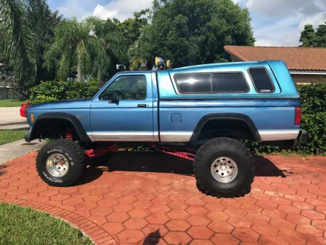 ford ranger xlt 1988 4x4 6 cyl 2.9 l / llifted, beautiful truck. !!