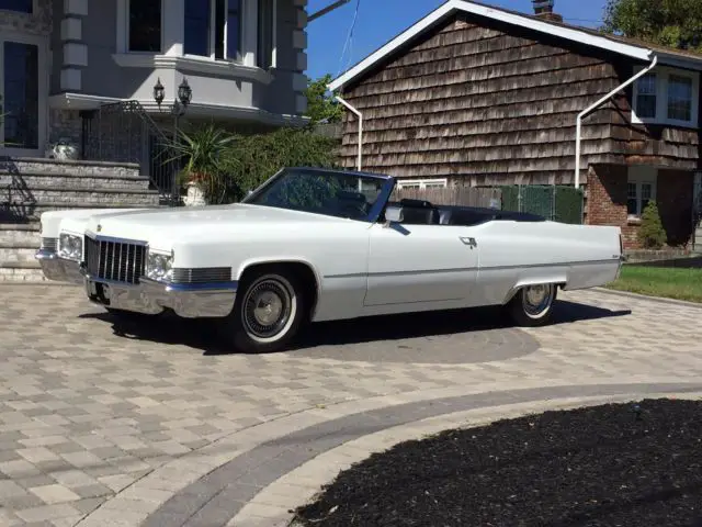 1970 cadillac coupe de ville convertible 59,000 miles trophy winner !!!