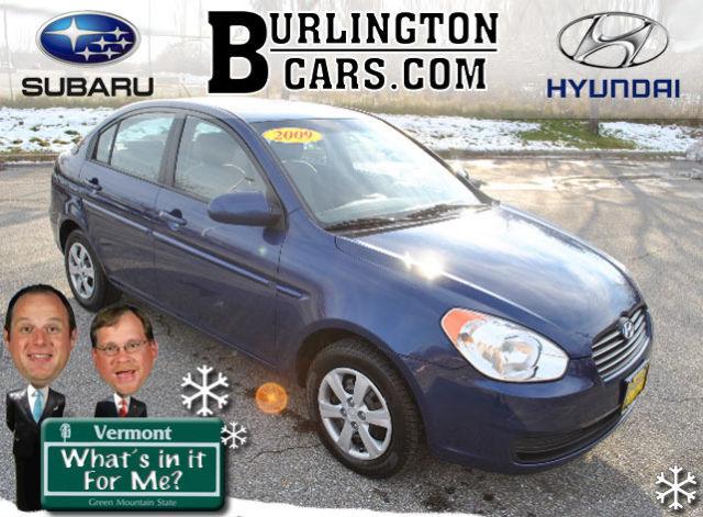 2009 hyundai accent gls for sale in burlington, vermont