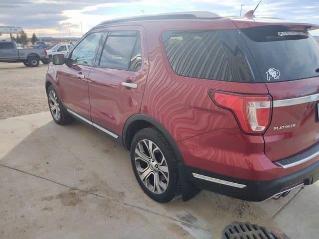 2019 ford explorer platinum in bordeaux, wyoming