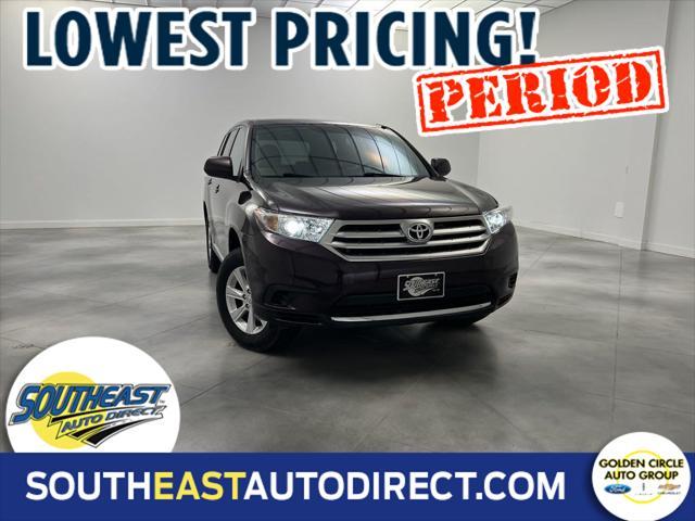 2013 toyota highlander se