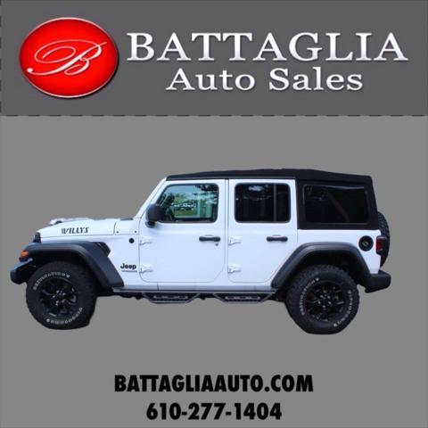 2021 jeep wrangler willys