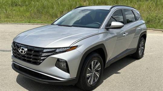 2024 Hyundai Tucson hybrid blue