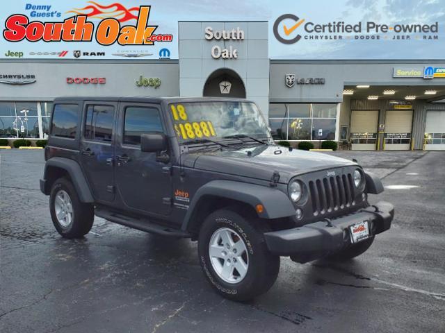 2018 jeep wrangler jk unlimited sport