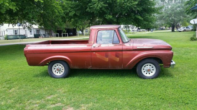 1962 ford f100 short bed unibody