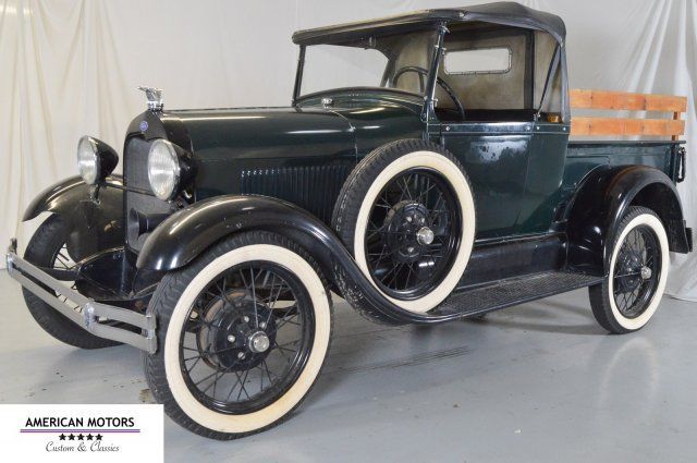 1929 ford model a green manual 5,679 miles