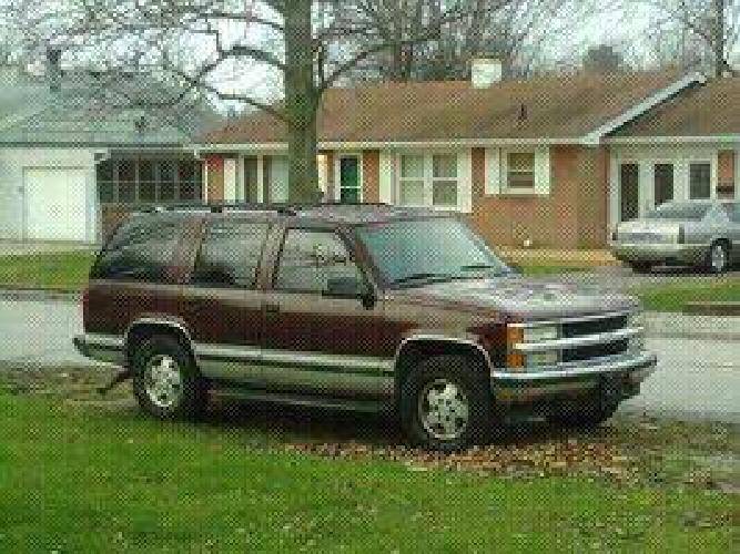 1995 chevy tahoe in plainfield, in