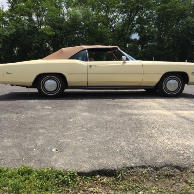 1976 eldorado convertable