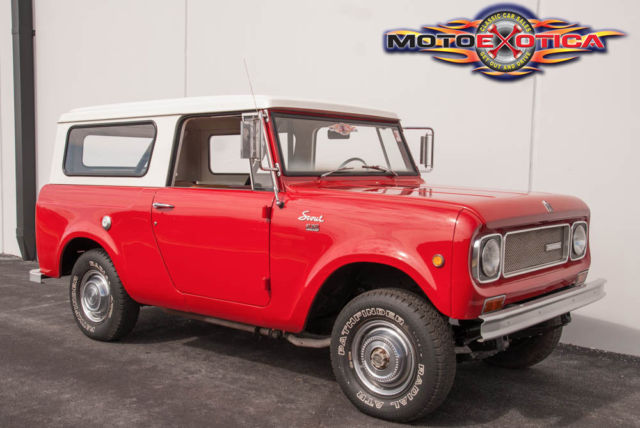 1969 international harvester scout 800a,series 1 800a,196 cid inline 4 cylinder