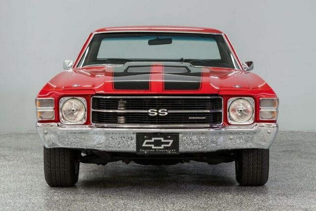 1971 chevrolet el camino 16538 miles red pickup truck 454ci