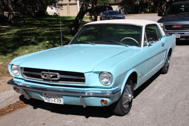 1965 ford mustang 2 door hardtop classic and classy great christmas idea!