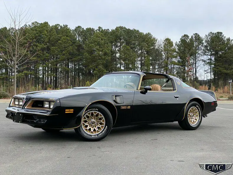 1977 pontiac trans am y-82 special edition hurst t-tops w72 400 #'s match