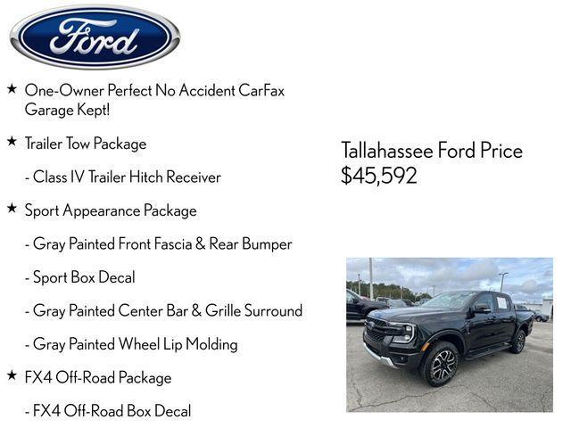 2024 ford ranger lariat
