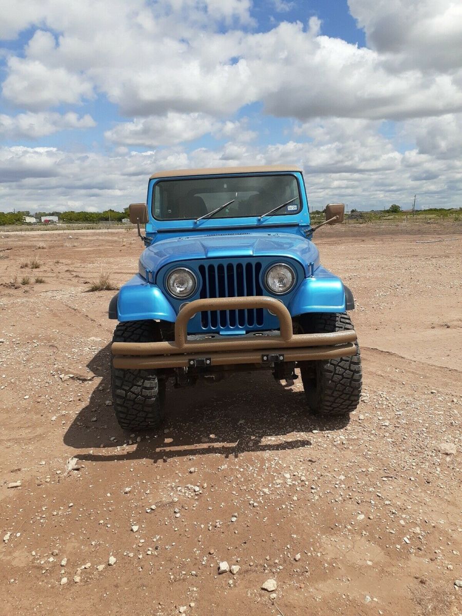 1985 jeep cj7 suv blue 4wd manual cj7