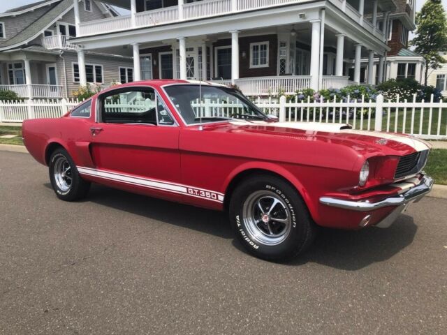 1966 ford mustang fastback custom shelby gt 350 red spectacular