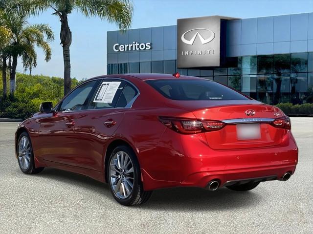2021 infiniti q50 3.0t luxe