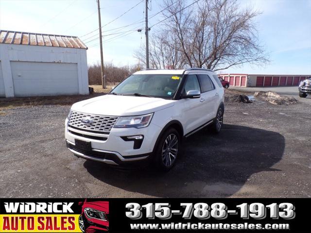 2019 ford explorer platinum