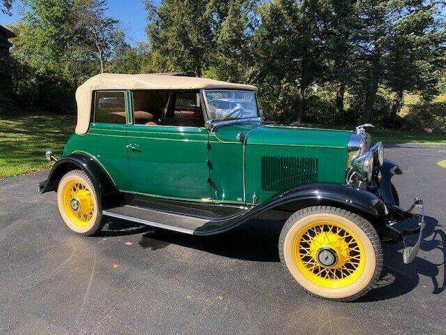 1931 chevrolet chevy landau phaeton 2 door convertible 32k miles