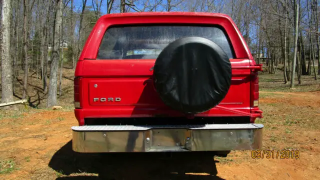 1980 ford bronco 4x4 351m a/t