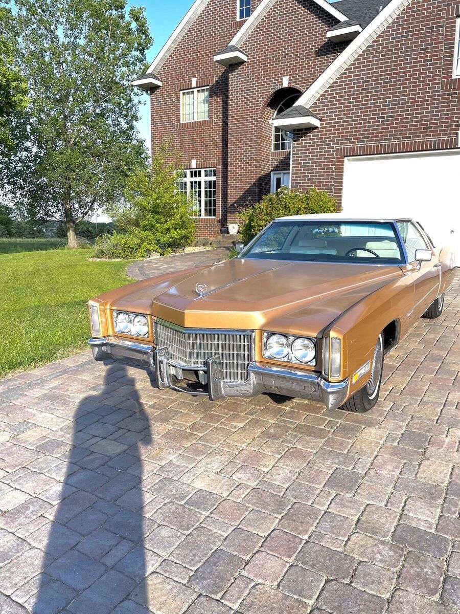 1971 cadillac eldorado 8.2 brown