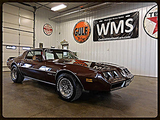 79 brown esprit bird trans am v8 auto power black red classic show car wms ta 78