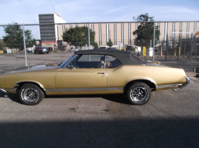 1970 oldsmobile cutlass ''455-c.i.'' convertible (no reserve auction)