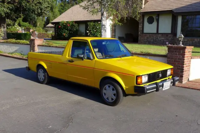 1981 volkswagen rabbit pickup diesel