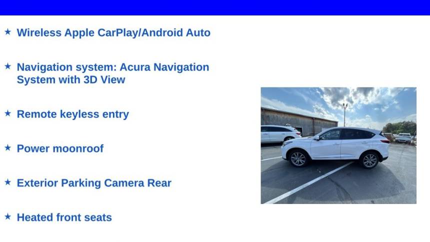 2024 acura rdx sh-awd w/tech