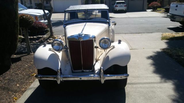 1953 mg t-series roadster
