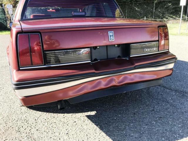 1986 oldsmobile calais 58,527 miles red automatic