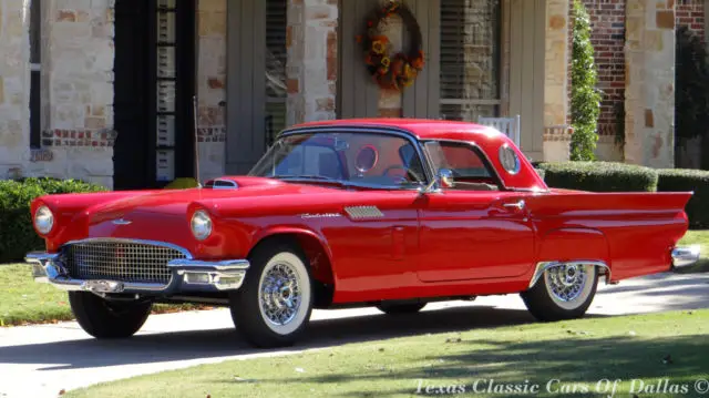 1957 ford thunderbird convertible 2-door 5.1l frame off restoration