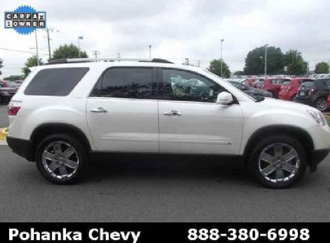 2010 gmc acadia slt2 in chantilly, va