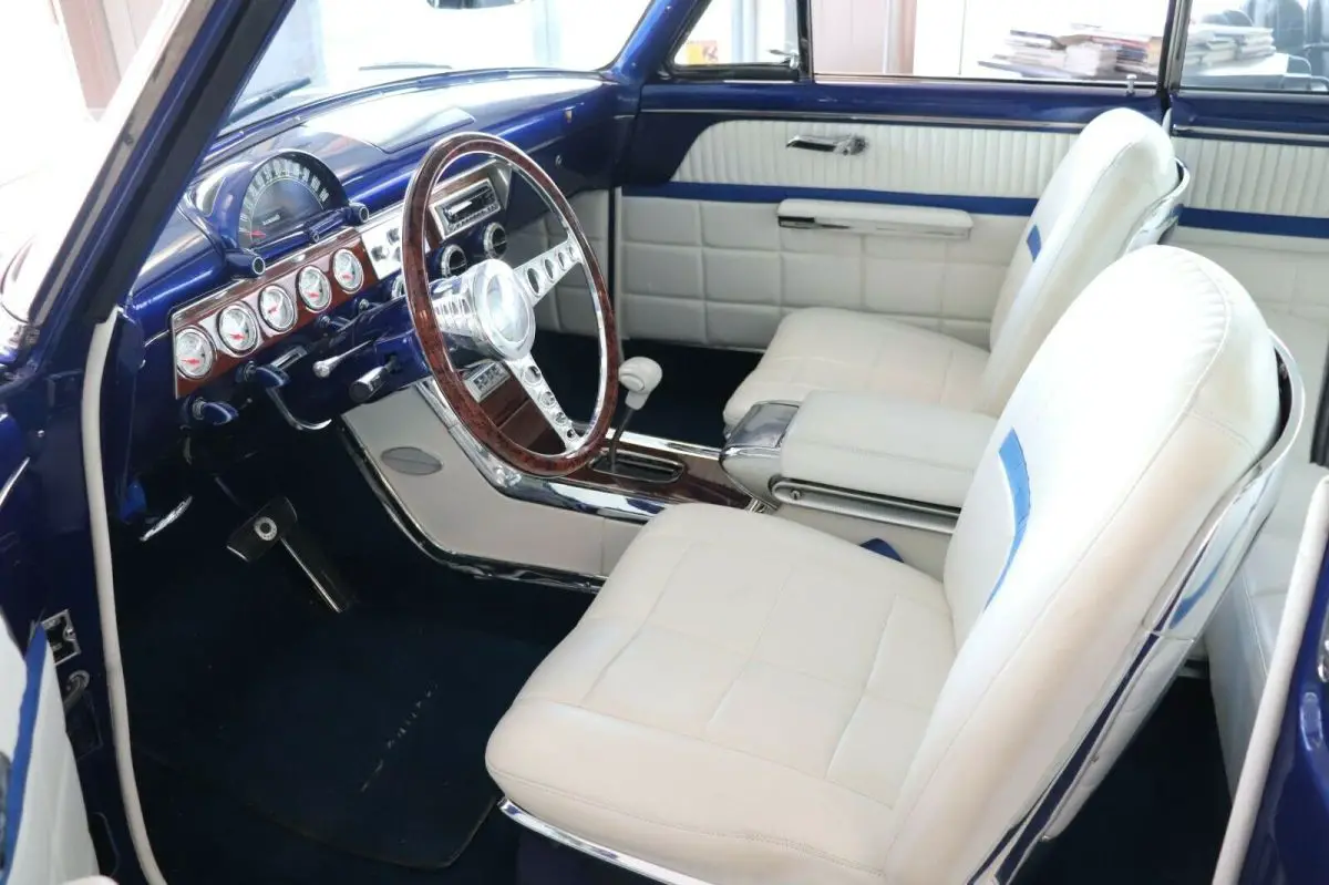 54 crestline skyliner modified restomod 5.0l auto a/c leather