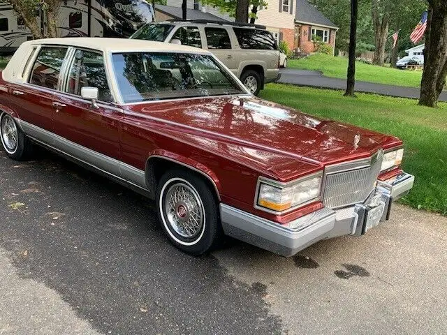 1991 cadillac fleetwood brougham 5.7l v8 with euro molding