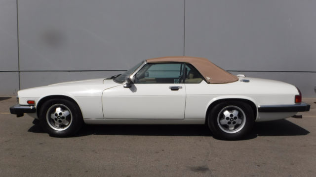 1989 jaguar xjs 12 convertible, 67900 miles orig. paint southern california car