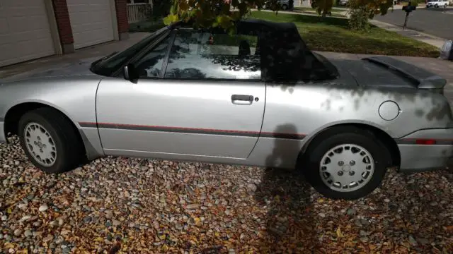 1991 mercury capri xr2 convertible turbo free removable hardtop