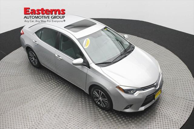 2016 toyota corolla le plus