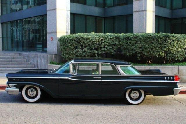 1959 mercury monterey 58237 miles green coupe 302 v8 automatic