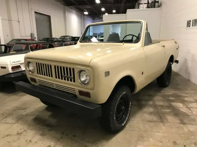 1977 international harvester scout !! 4x4 no reserve!
