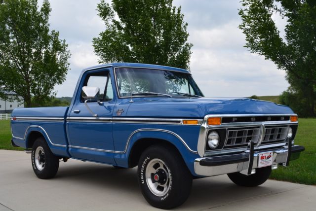 1977 ford f100 ranger short bed pickup 351 v8 auto