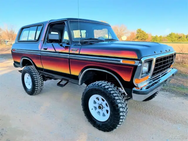 1978 ford bronco ranger xlt, no reserve, loaded